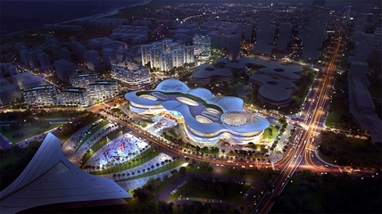 九州祥云，南海之冠 海口市國(guó)際免稅城——打造世界級(jí)商業(yè)綜合體管理服務(wù)新名片